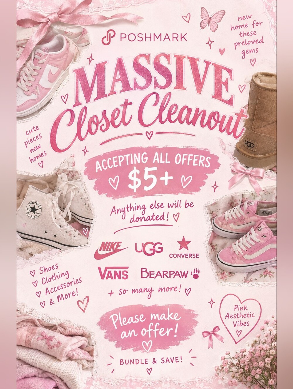$5+ OFFERS ACCEPTED 🎀 MASSIVE CLOSET CLEANOUT